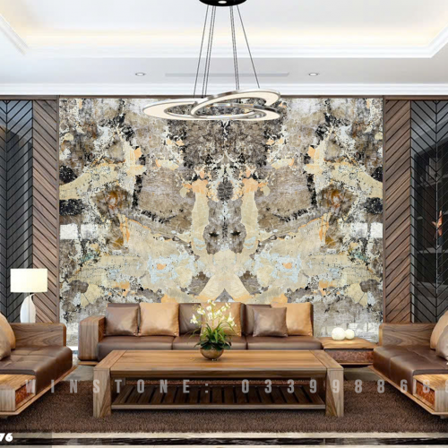 Tranh Đá Xuyên Sáng | Ghép 2 Tấm Đối Xứng