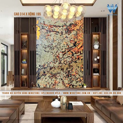 Tranh Đá Xuyên Sáng Spendour Gold