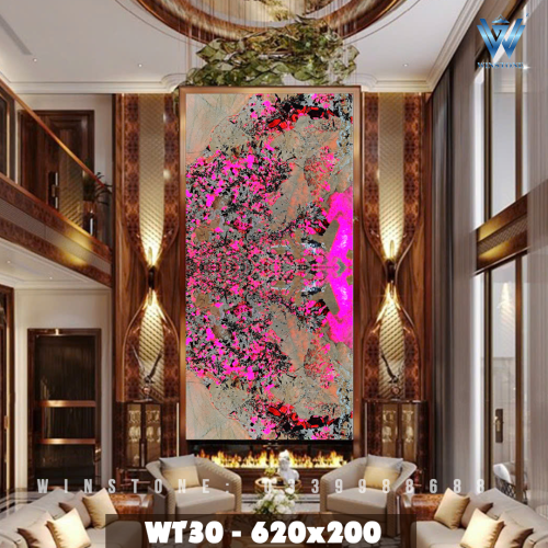 Tranh Đá Xuyên Sáng WT 30 | Ghép 2 Tấm Thông Tầng