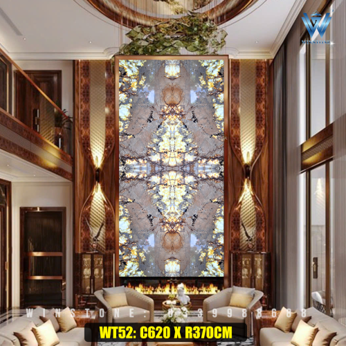 Tranh Đá Xuyên Sáng WT62 Pantagonia  | Ghép 4 Tấm Thông Tầng