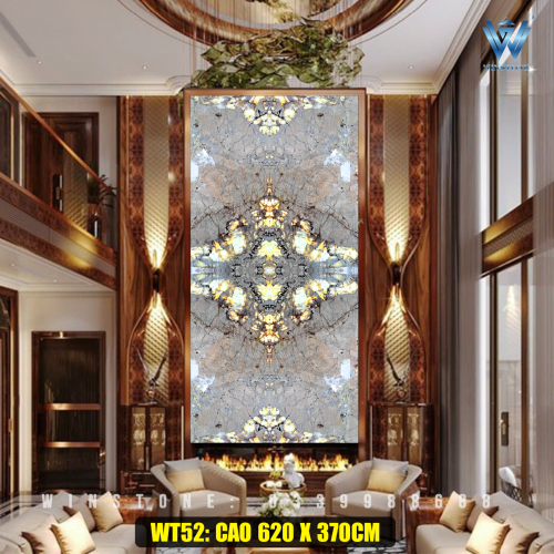 Tranh Đá Xuyên Sáng WT52 Pantagonia  | Ghép 4 Tấm Thông Tầng