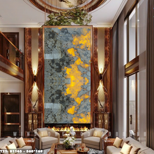 Tranh Đá Xuyên Sáng Patagonis| Ghép 2 Tấm Thông Tầng