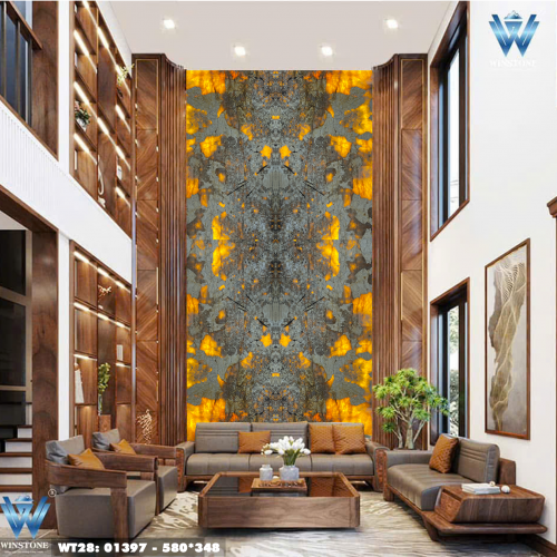 Tranh Đá Xuyên Sáng Pantagonia | Ghép 4 Tấm Thông Tầng