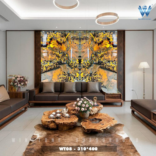 Tranh Đá Xuyên Sáng WT 08 | Ghép 2 Tấm Đối Xứng