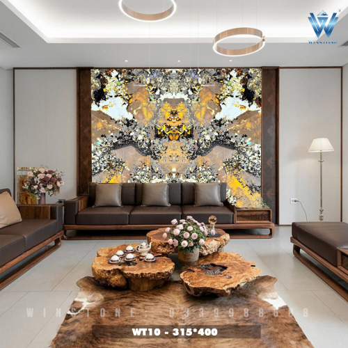 Tranh Đá Xuyên Sáng WT 15 | Ghép 2 Tấm Đối Xứng