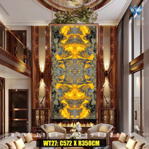 TranhTranh Đá Xuyên Sáng WT27 Pantagonia  | Ghép 4 Tấm Thông Tầng