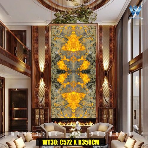 TranhTranh Đá Xuyên Sáng WT30 Pantagonia  | Ghép 4 Tấm Thông Tầng