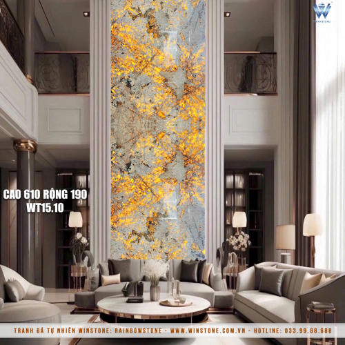 Tranh Đá Xuyên Sáng WTSR15 - Thông Tầng 2 Bức