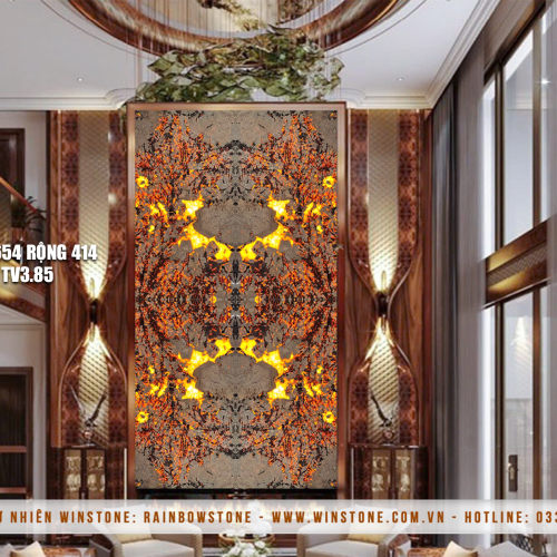 Tranh Đá Xuyên Sáng WTSRTV3 - 4 Bức Thông Tầng