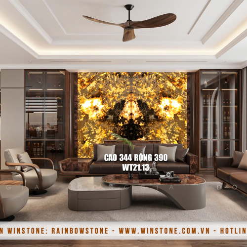 Tranh Đá Xuyên Sáng WT21 - Bức Đối Xứng