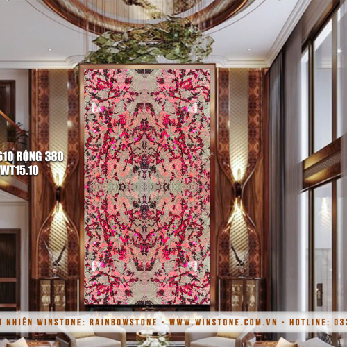 Tranh Đá Xuyên Sáng WTSR17 - 4 Bức Thông Tầng