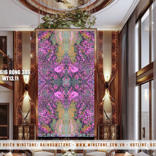 Tranh Đá Xuyên Sáng WTSR13 - 4 Bức Thông Tầng