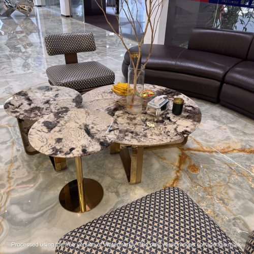 Set bàn đá + sofa: Nâng cấp phòng khách trong 1 giây